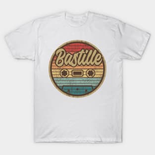 Bastille Retro Cassette Circle T-Shirt